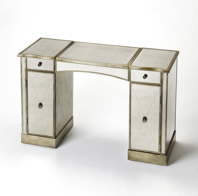 Celeste 43 in. W Rectangular Mirrored Vanity Table with Storage by Butler Specialty Company