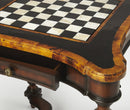 Enrique 28 in. W Square Stone and Wood Traditional Game Table by Butler Specialty Company