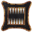 Enrique 28 in. W Square Stone and Wood Traditional Game Table by Butler Specialty Company