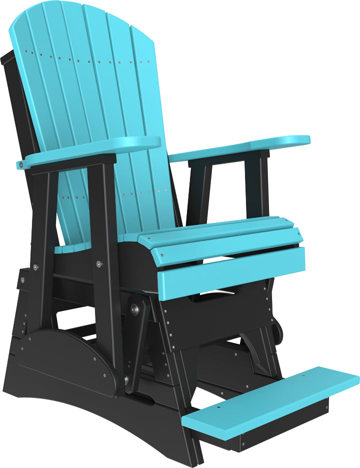 Adirondack Balcony Poly Glider Chair by LuxCraft
