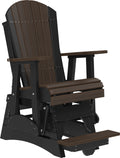 Adirondack Balcony Poly Glider Chair by LuxCraft