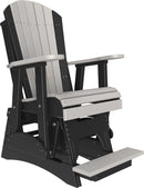 Adirondack Balcony Poly Glider Chair by LuxCraft
