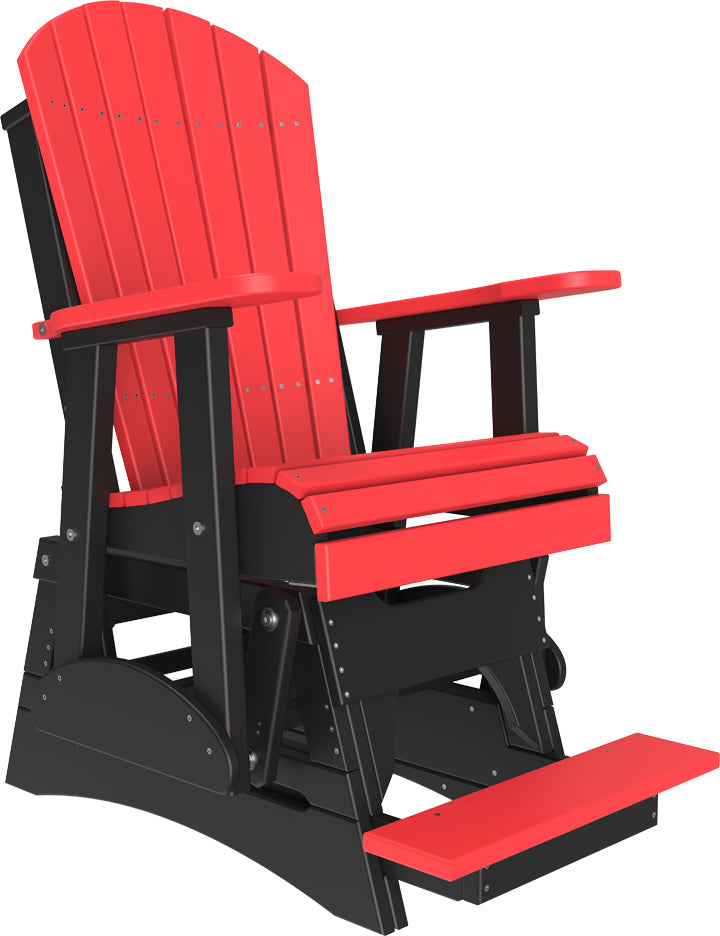 Adirondack Balcony Poly Glider Chair by LuxCraft