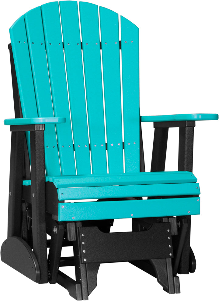 Adirondack Poly Glider Chair by LuxCraft