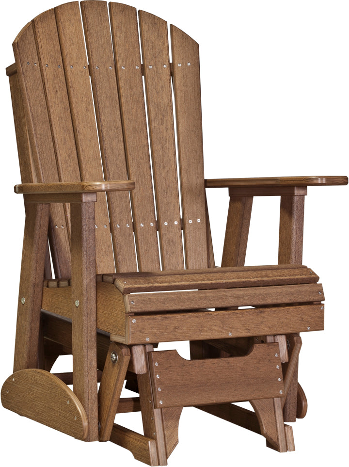 Adirondack Poly Glider Chair by LuxCraft