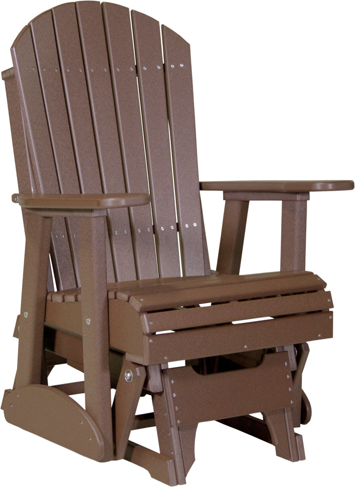 Adirondack Poly Glider Chair by LuxCraft