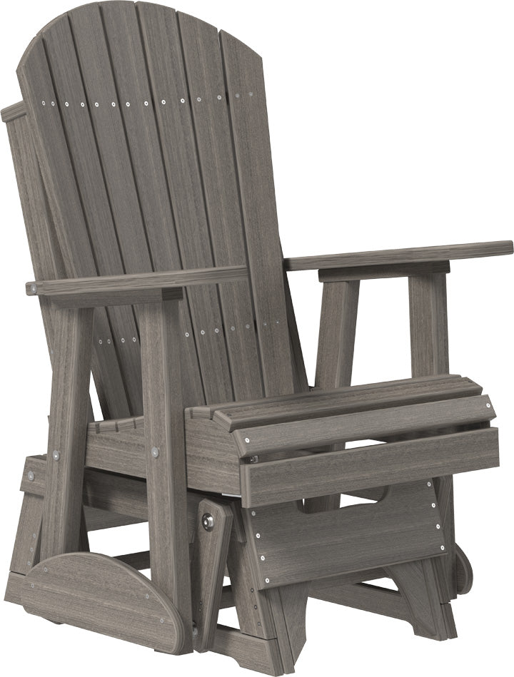 Adirondack Poly Glider Chair by LuxCraft