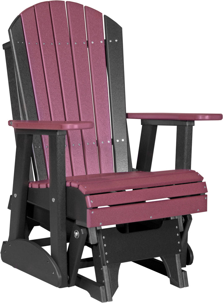 Adirondack Poly Glider Chair by LuxCraft