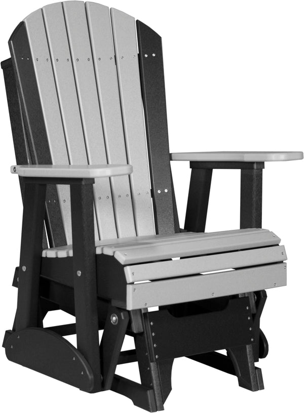 Adirondack Poly Glider Chair by LuxCraft