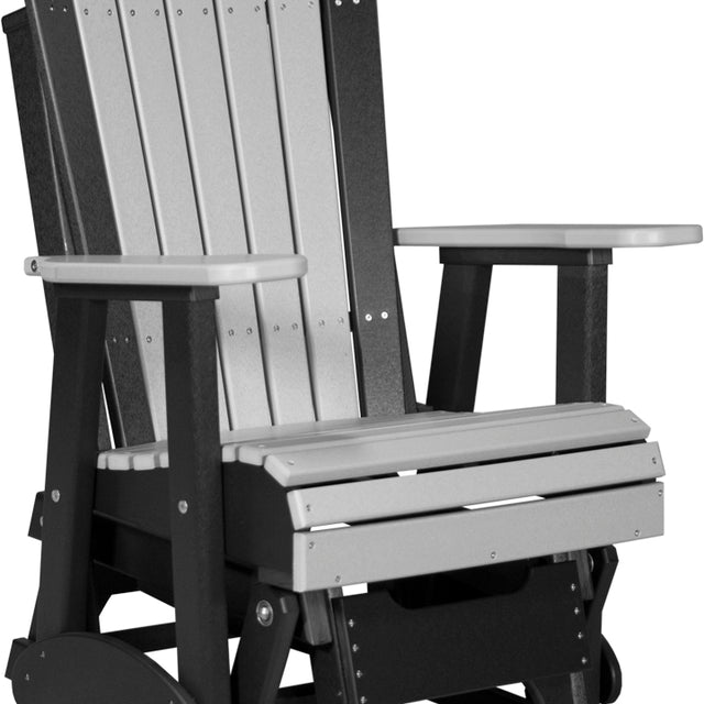 Adirondack Poly Glider Chair by LuxCraft