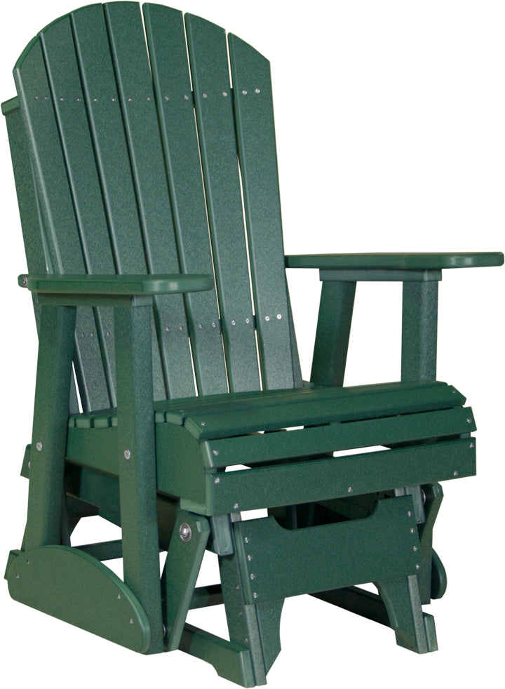 Adirondack Poly Glider Chair by LuxCraft