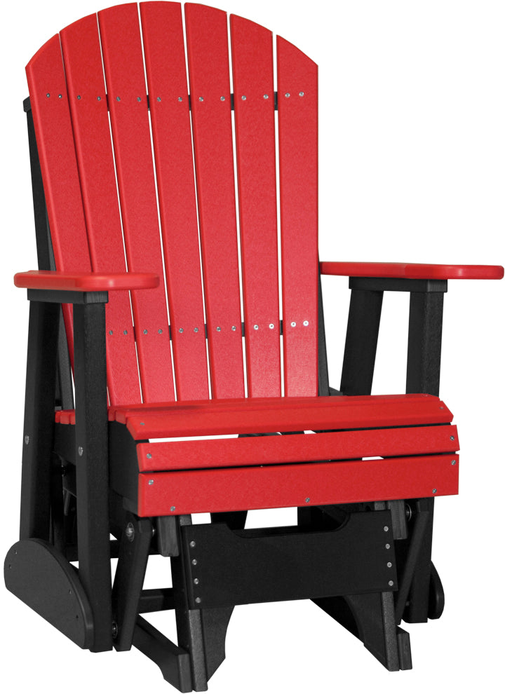 Adirondack Poly Glider Chair by LuxCraft