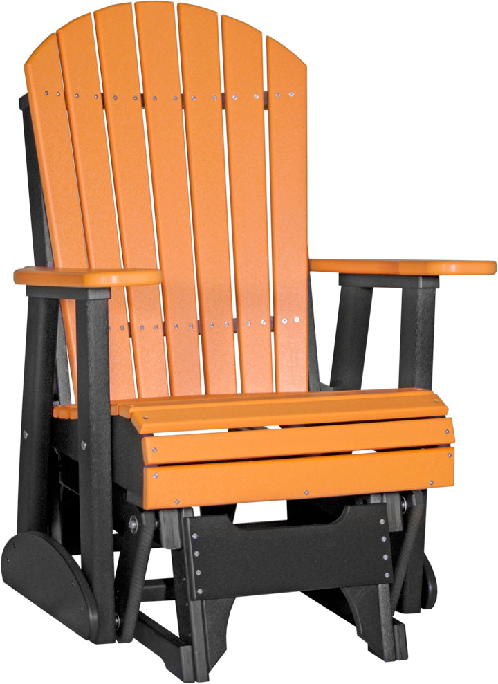 Adirondack Poly Glider Chair by LuxCraft
