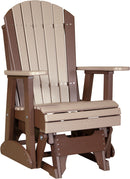 Adirondack Poly Glider Chair by LuxCraft