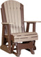 Adirondack Poly Glider Chair by LuxCraft