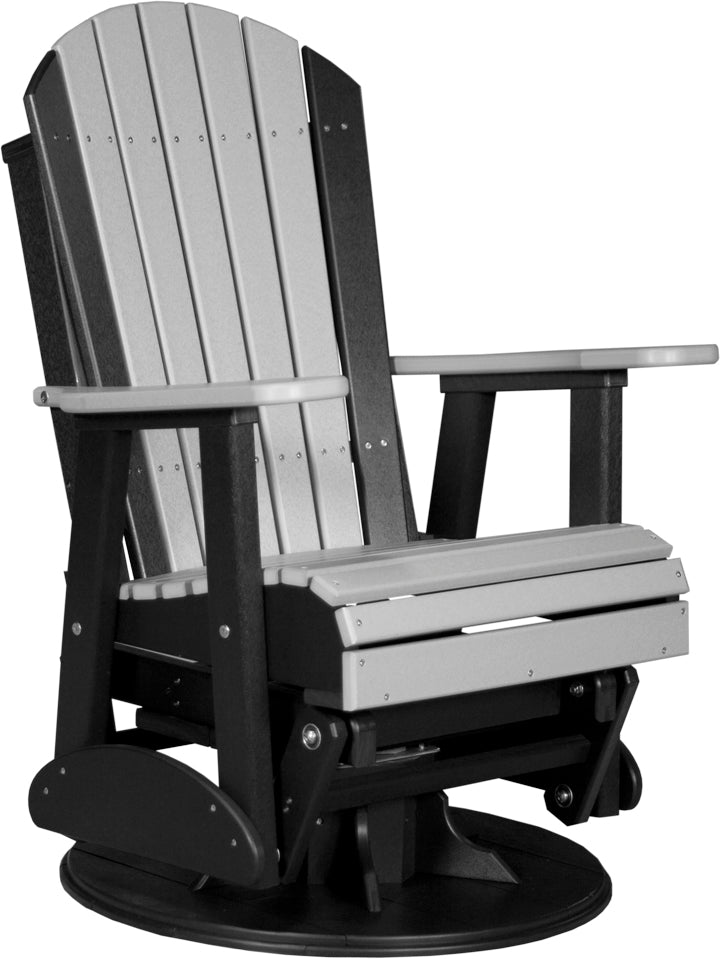 Adirondack Swivel Glider Chair by LuxCraft