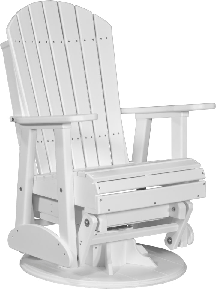Adirondack Swivel Glider Chair by LuxCraft