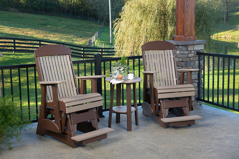 Classic Balcony Glider Chair by LuxCraft