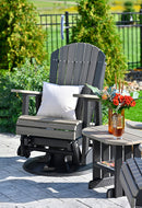 Adirondack Swivel Glider Chair by LuxCraft