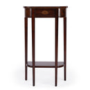Wendell 17.5 in. W Demilune Wood Console Table with Lower Open Shelf by Butler Specialty Company