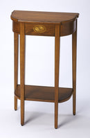 Wendell 17.5 in. W Demilune Wood Console Table with Lower Open Shelf by Butler Specialty Company