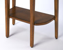 Wendell 17.5 in. W Demilune Wood Console Table with Lower Open Shelf by Butler Specialty Company