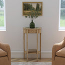 Wendell 17.5 in. W Demilune Wood Console Table with Lower Open Shelf by Butler Specialty Company