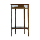 Wendell 17.5 in. W Demilune Wood Console Table with Lower Open Shelf by Butler Specialty Company