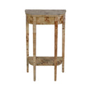 Wendell 17.5 in. W Demilune Wood Console Table with Lower Open Shelf by Butler Specialty Company
