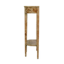 Wendell 17.5 in. W Demilune Wood Console Table with Lower Open Shelf by Butler Specialty Company