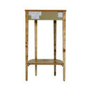 Wendell 17.5 in. W Demilune Wood Console Table with Lower Open Shelf by Butler Specialty Company