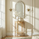 Wendell 17.5 in. W Demilune Wood Console Table with Lower Open Shelf by Butler Specialty Company