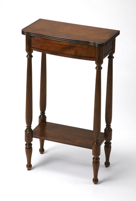 Whitney 17.5 in. W Rectangular Wood Console Table with Lower Open Shelf by Butler Specialty Company