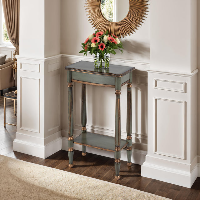 Whitney 17.5 in. W Rectangular Wood Console Table with Lower Open Shelf by Butler Specialty Company
