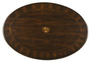 Grace 38 in. W Oval Wood Traditional Queen Anne Coffee Table by Butler Specialty Company