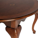 Grace 38 in. W Oval Wood Traditional Queen Anne Coffee Table by Butler Specialty Company