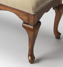 Grace 38 in. W Rectangular Upholstered and Wooden Traditional Queen Anne Accent Bench by Butler Specialty Company