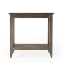 Irvine 12 in. W Rectangular Wood Side Table with Pull-Out Tray and Lower Open Shelf by Butler Specialty Company