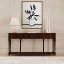 Peyton 72 in. W Wood 3 Drawer Traditional Console Table with Lower Shelf by Butler Specialty Company