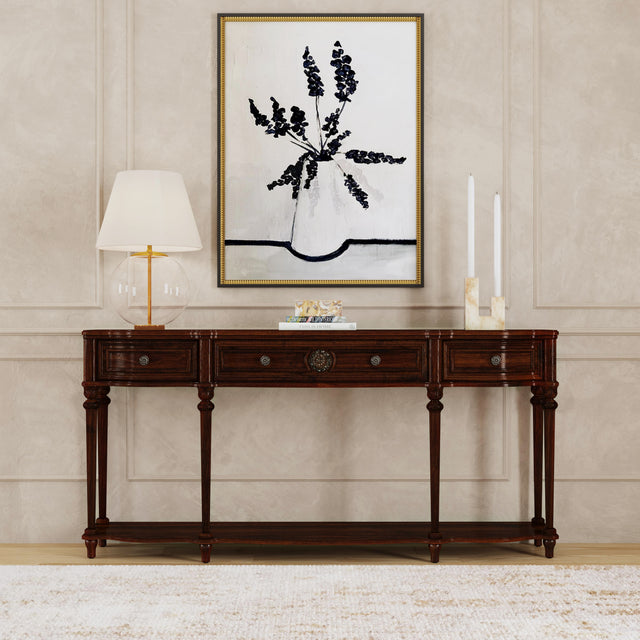 Peyton 72 in. W Wood 3 Drawer Traditional Console Table with Lower Shelf by Butler Specialty Company