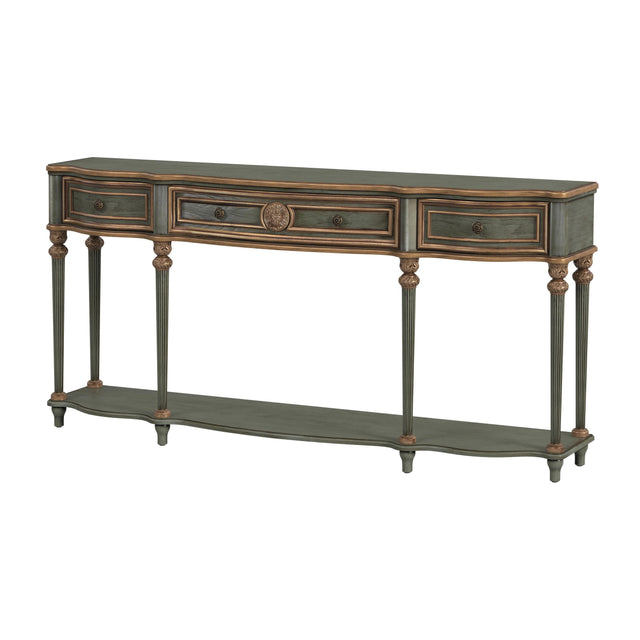 Peyton 72 in. W Wood 3 Drawer Traditional Console Table with Lower Shelf by Butler Specialty Company
