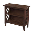 Newport 32 in. W x 30.25 in. H Rectangular Wood 2 Shelf Accent Bookcase by Butler Specialty Company