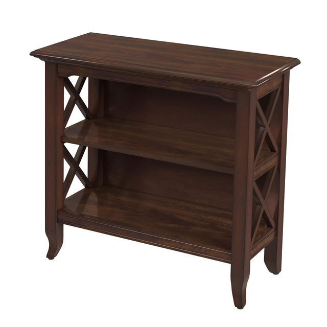 Newport 32 in. W x 30.25 in. H Rectangular Wood 2 Shelf Accent Bookcase by Butler Specialty Company