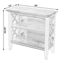 Newport 32 in. W x 30.25 in. H Rectangular Wood 2 Shelf Accent Bookcase by Butler Specialty Company