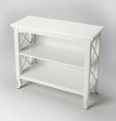 Newport 32 in. W x 30.25 in. H Rectangular Wood 2 Shelf Accent Bookcase by Butler Specialty Company