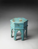 Tangiers 14 in. W Hexagon Solid Wood Side Table by Butler Specialty Company