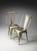 Garcon 19 in. Seat Height All Metal Side Chair with Open Back by Butler Specialty Company