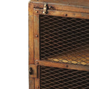Lucas 18 in. W Rectangular Metal Industrial Chic End Table with Storage by Butler Specialty Company
