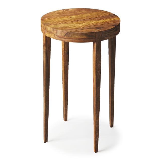Cagney 14 in. W Round Solid Wood Side Table by Butler Specialty Company