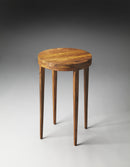 Cagney 14 in. W Round Solid Wood Side Table by Butler Specialty Company